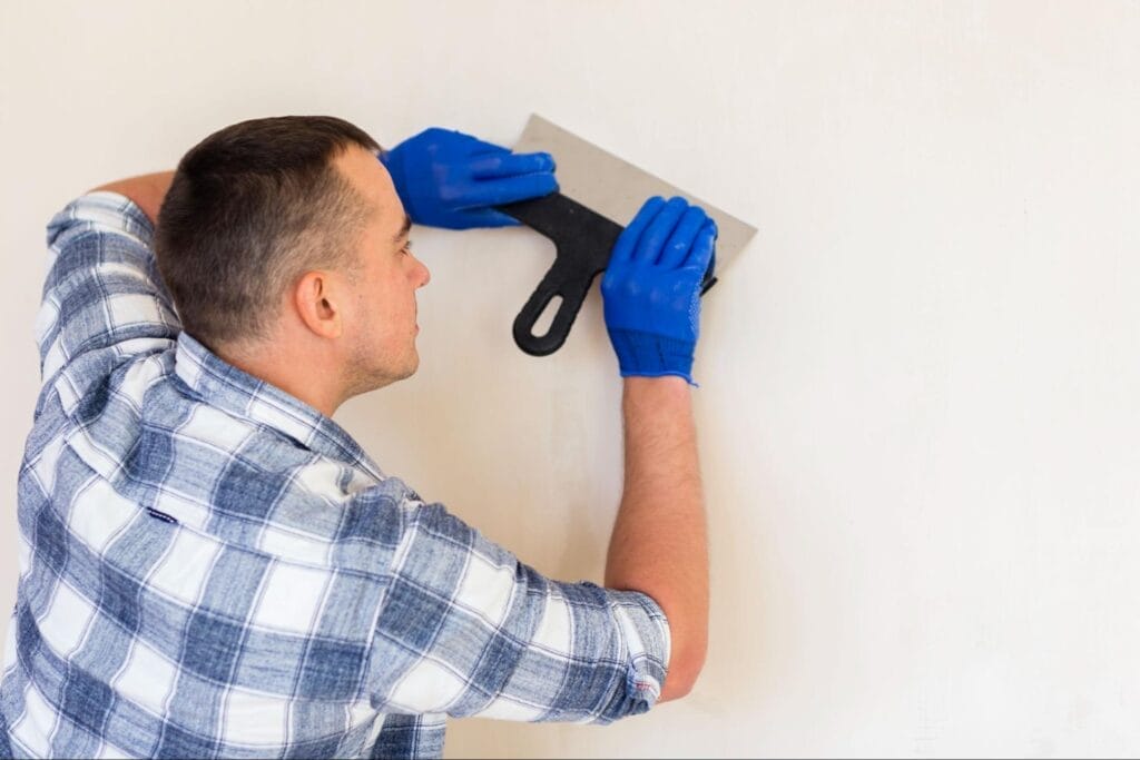 checking for mold on walls